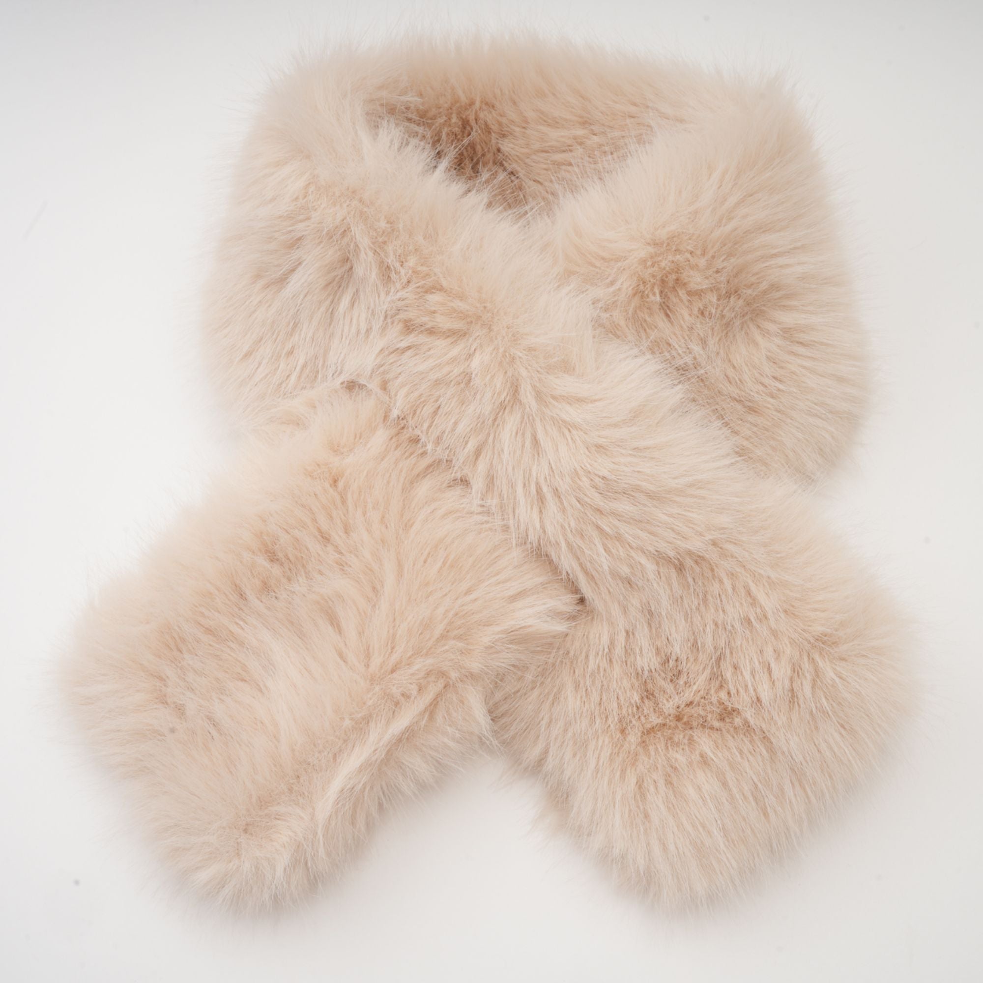 Rosella detachable-cape faux-fur coat (Final Sale)