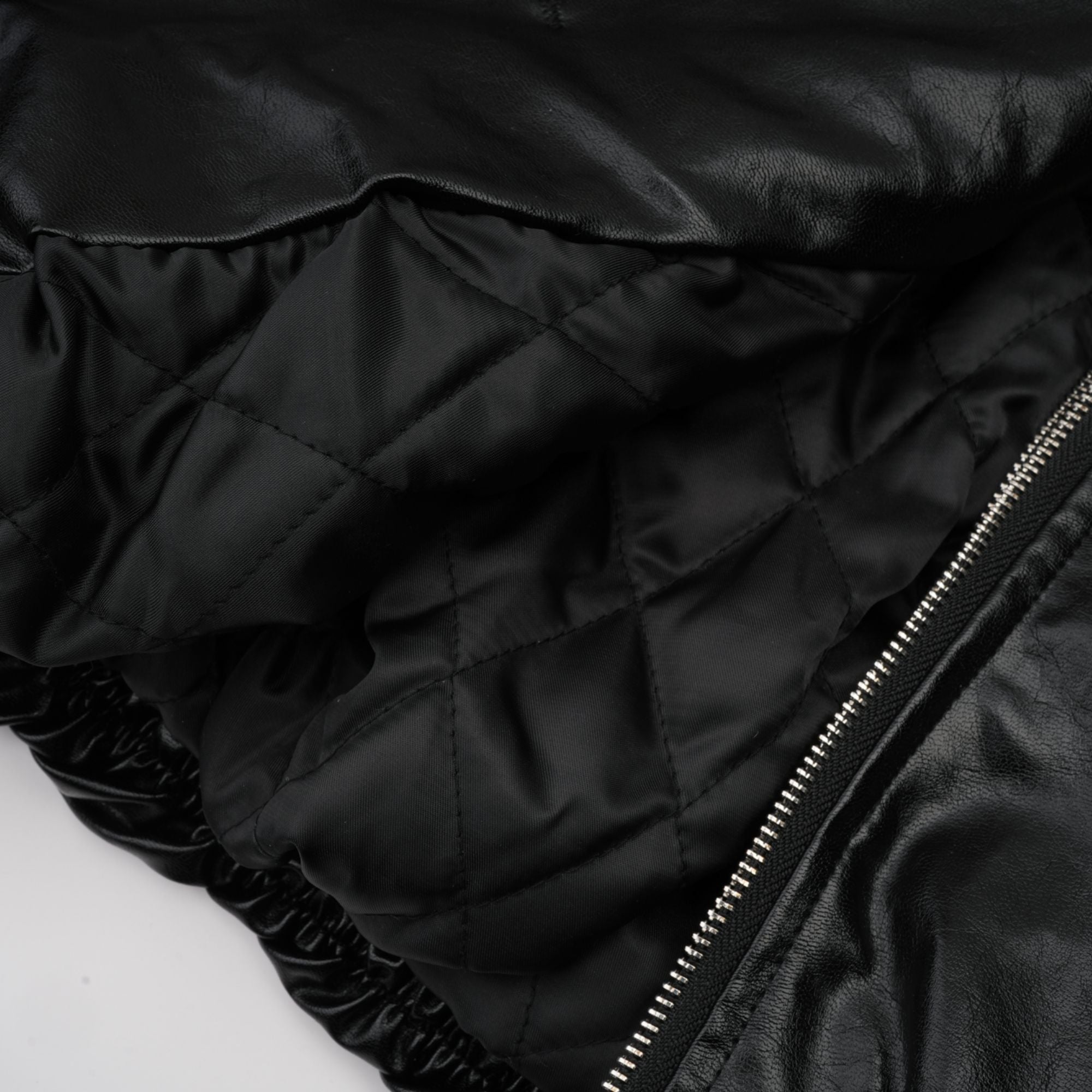 Virginie quilted cropped leather jacket (Final Sale-US Only)