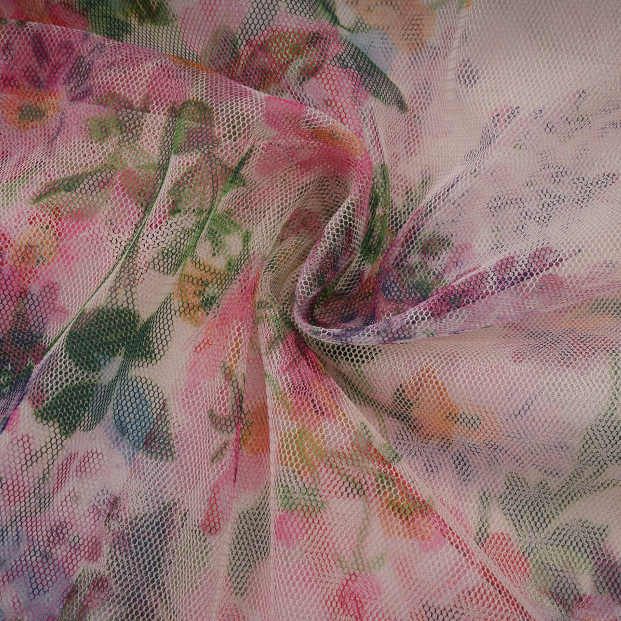 Candice floral ruffled tulle midi dress (Final Sale-US Only)