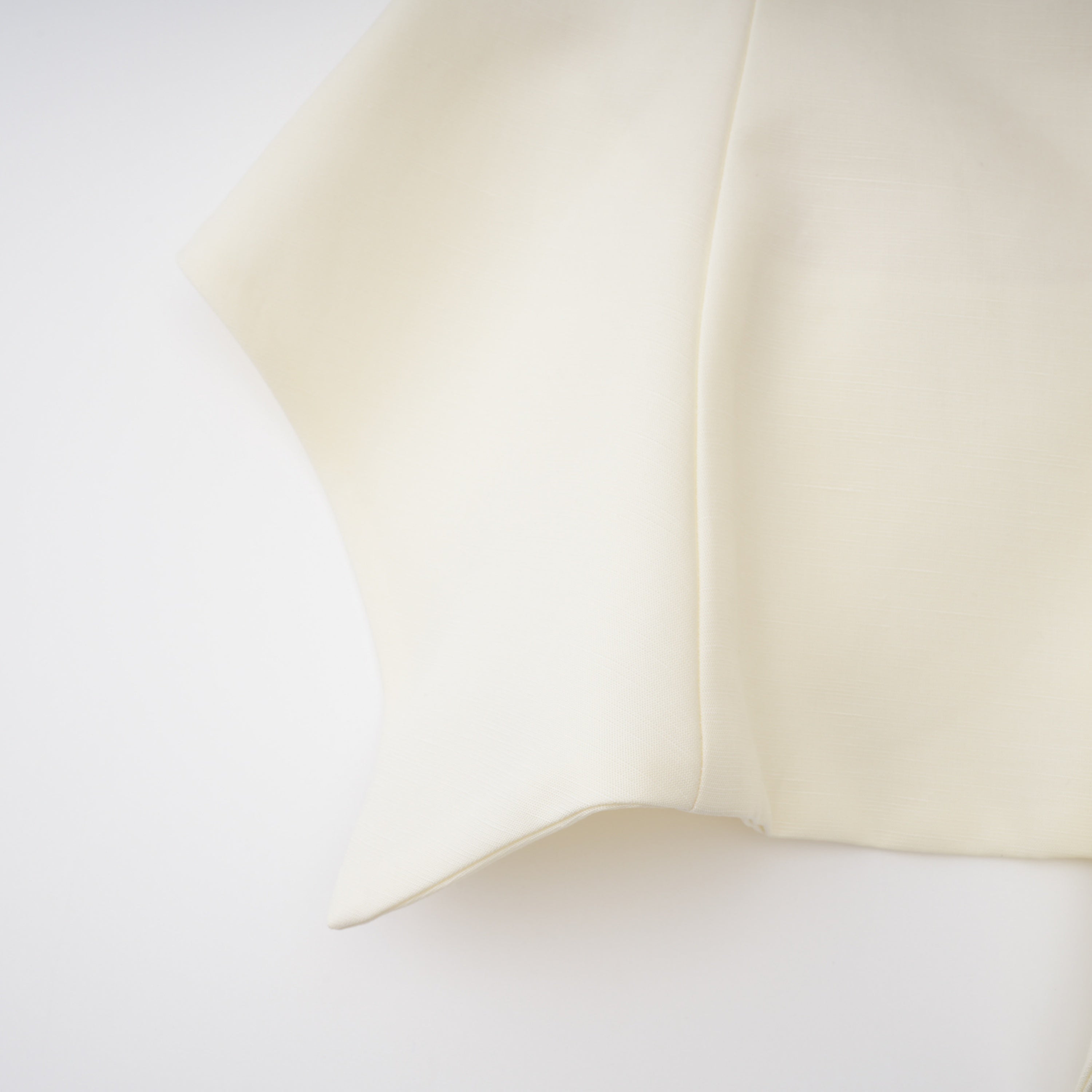 Dolores Cream Round Neck Crop Top & Trousers Set