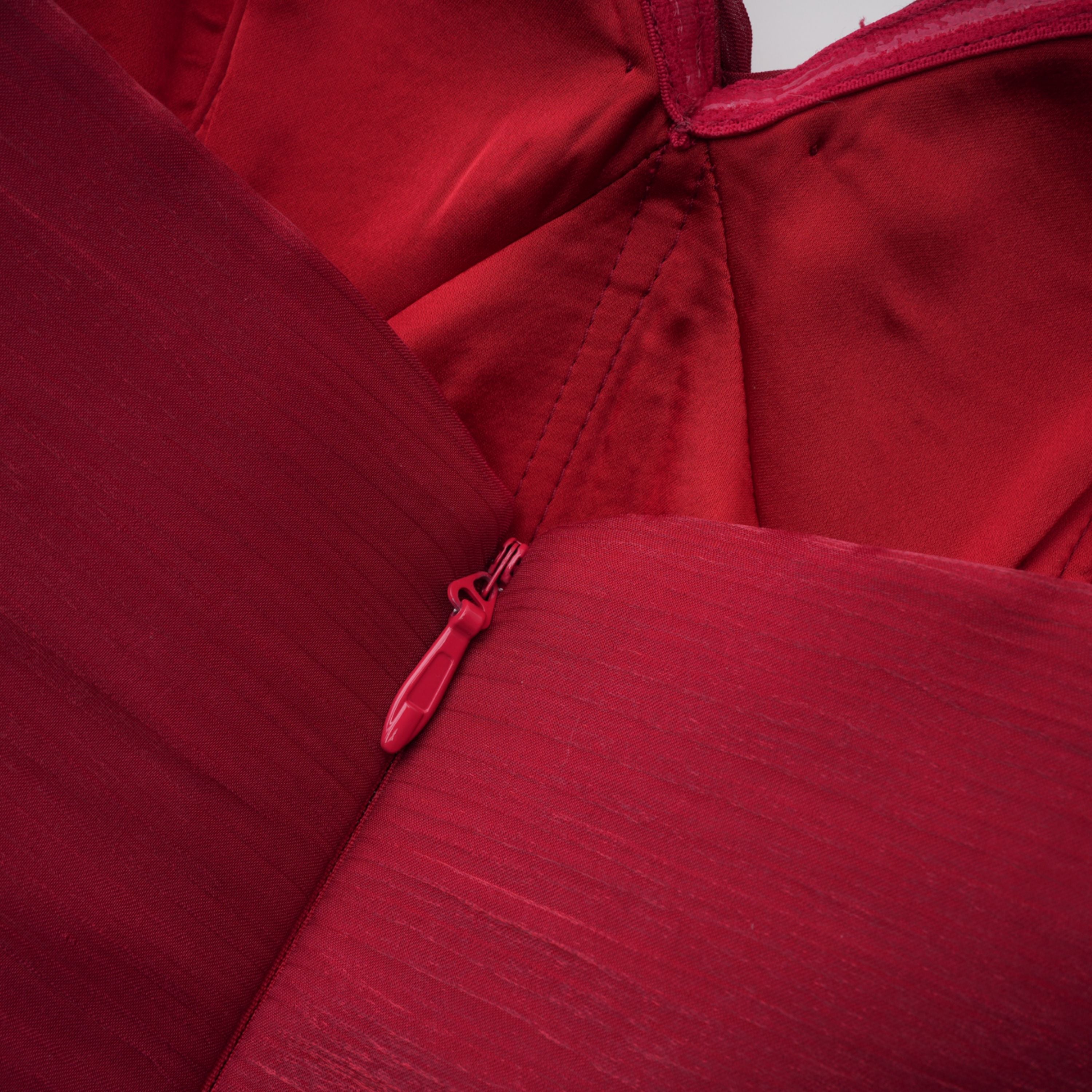 Hazel Burgundy Asymmetrical Draped Maxi Dress (Final Sale-US Only)