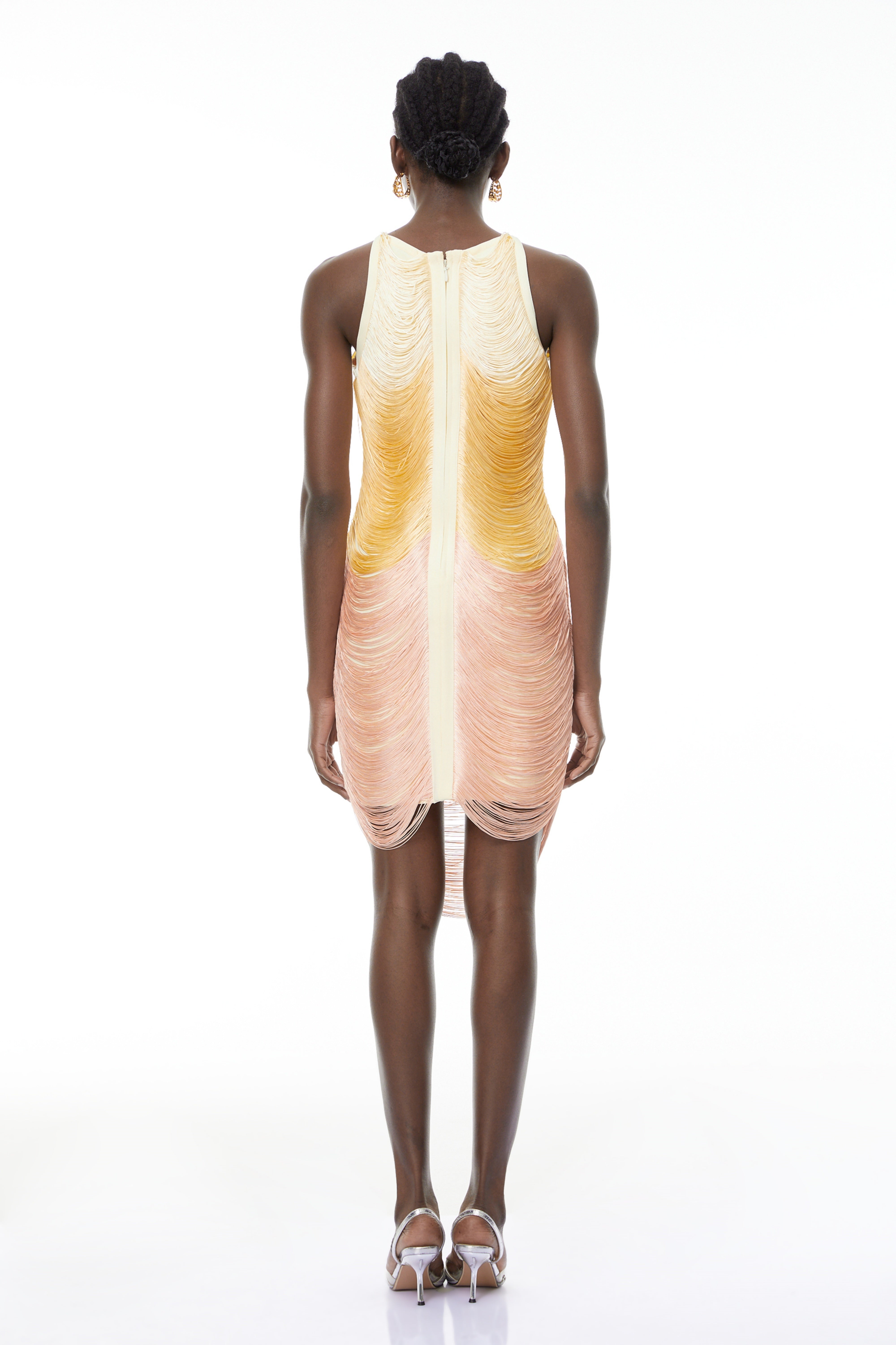 Ondine Yellow Ombre Mini Dress (Final Sale-US Only)