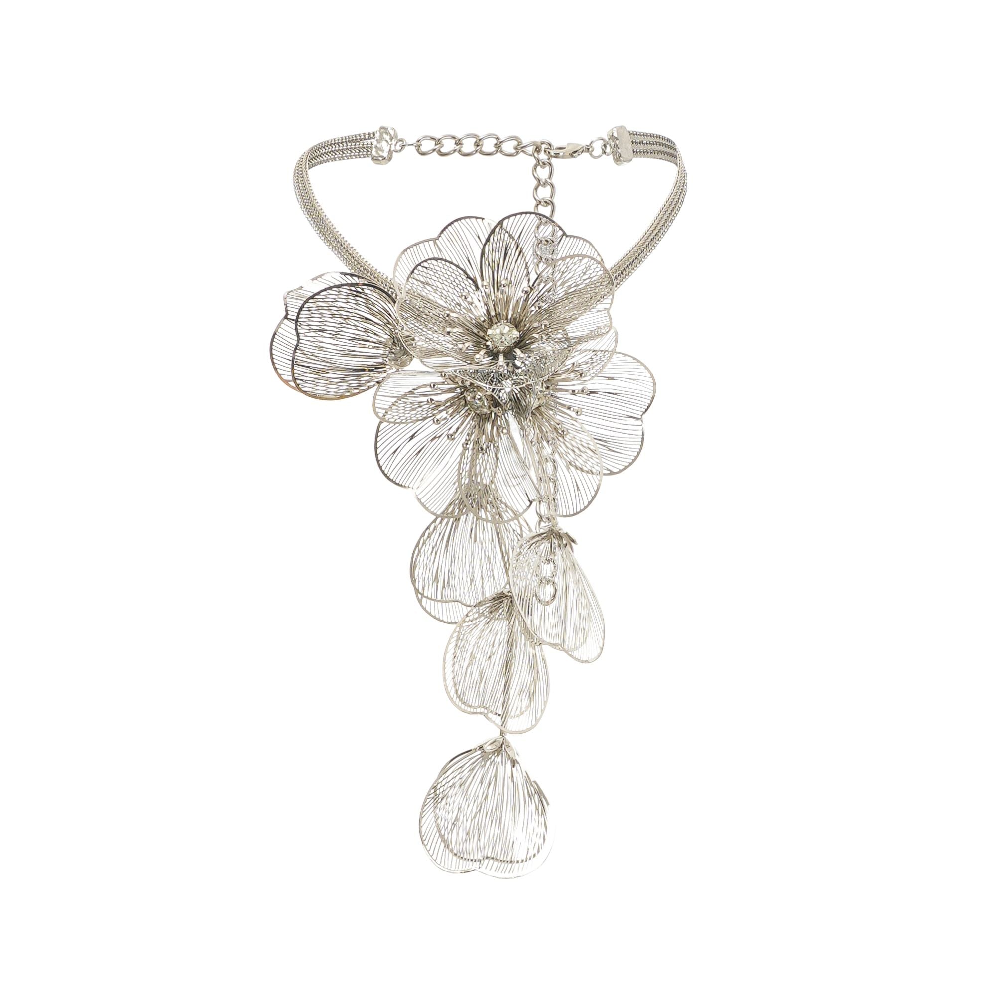 Josefina floral-appliqué necklace (Final Sale-US Only)