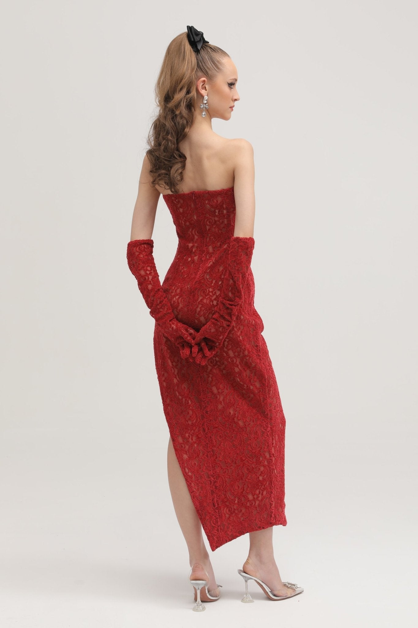 Robe Belle (avec gants) - Miss Rosier - Boutique en ligne pour femmes