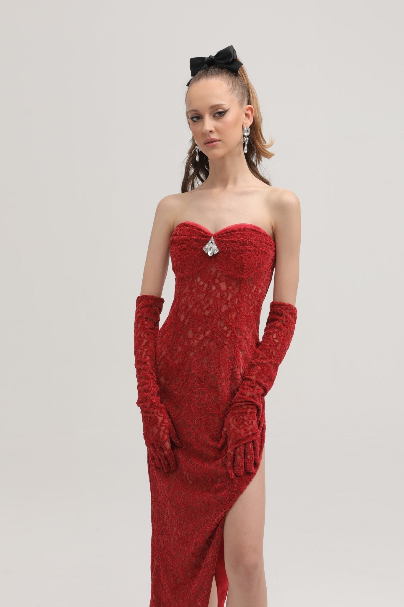 Robe Belle (avec gants) - Miss Rosier - Boutique en ligne pour femmes