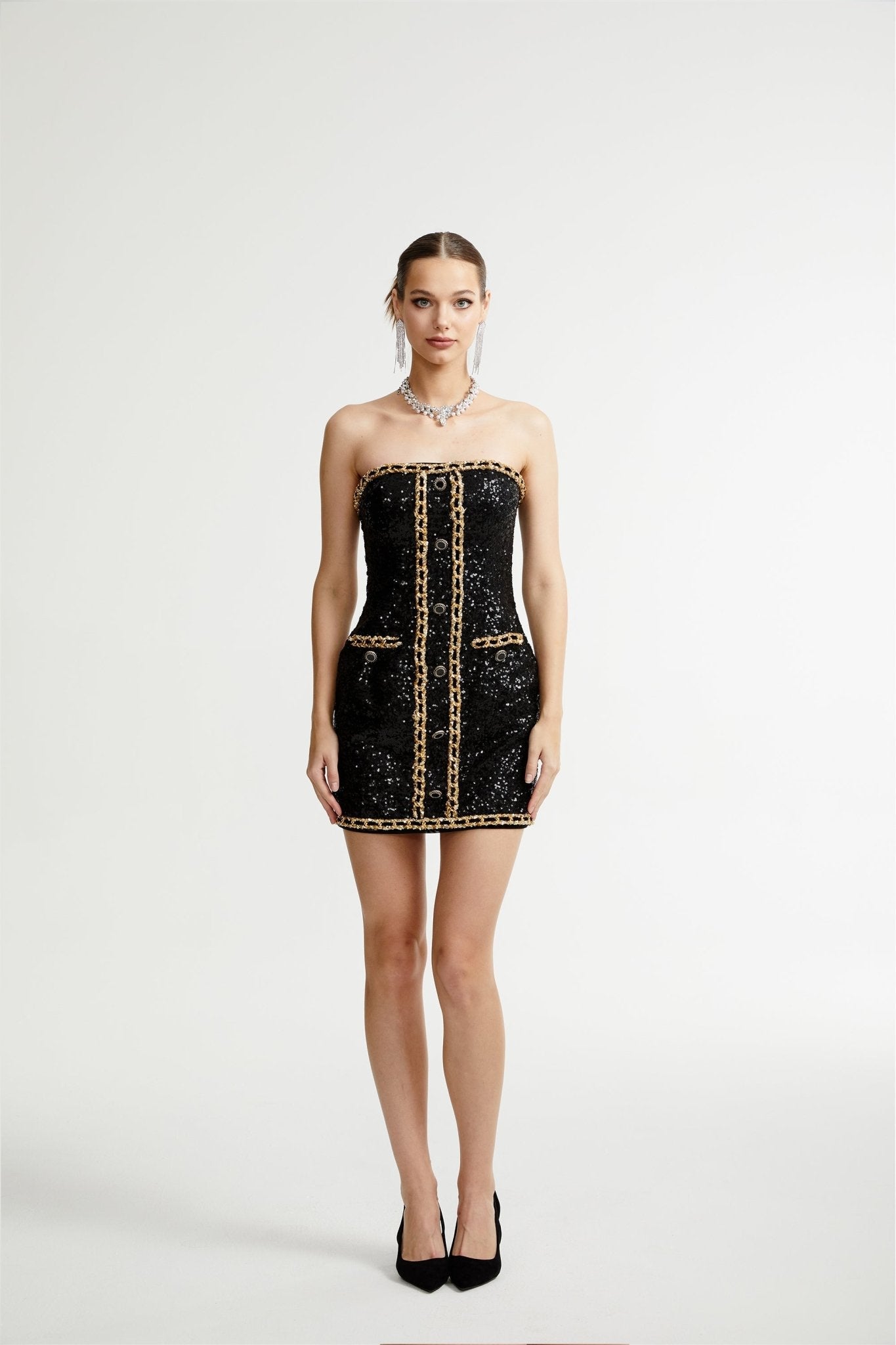 Eulalia embellished dress - Miss Rosier - Women's Online Boutique