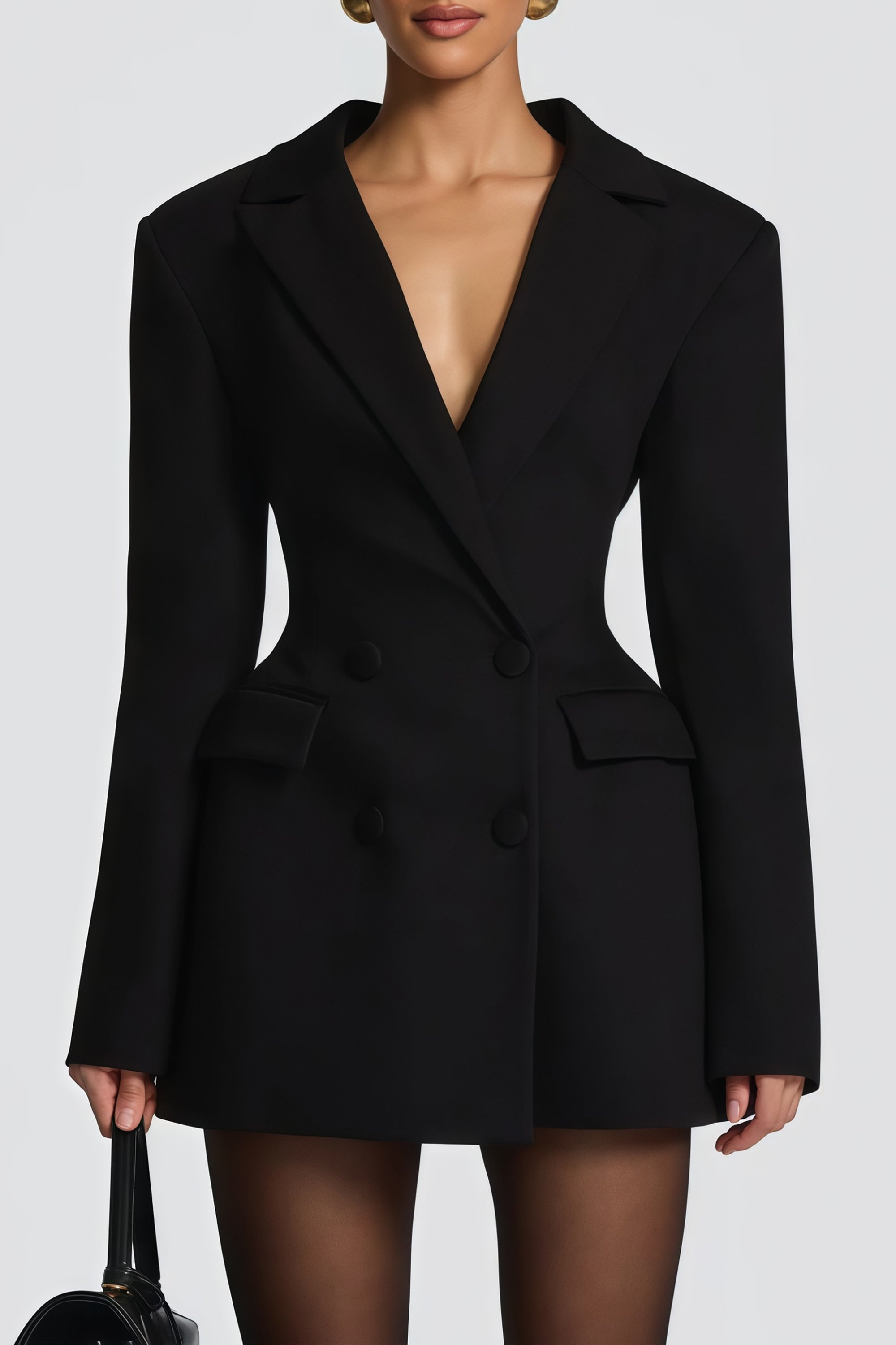 Black Blazer Mini Dress