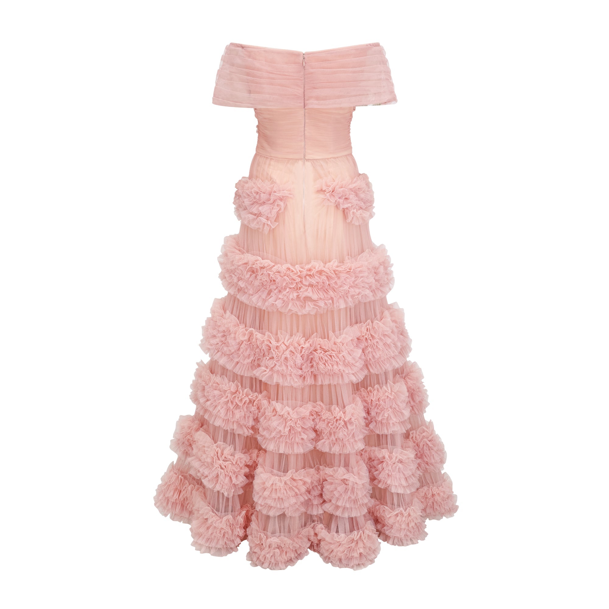 Robe longue à volants Solène - Miss Rosier - Boutique en ligne pour femmes